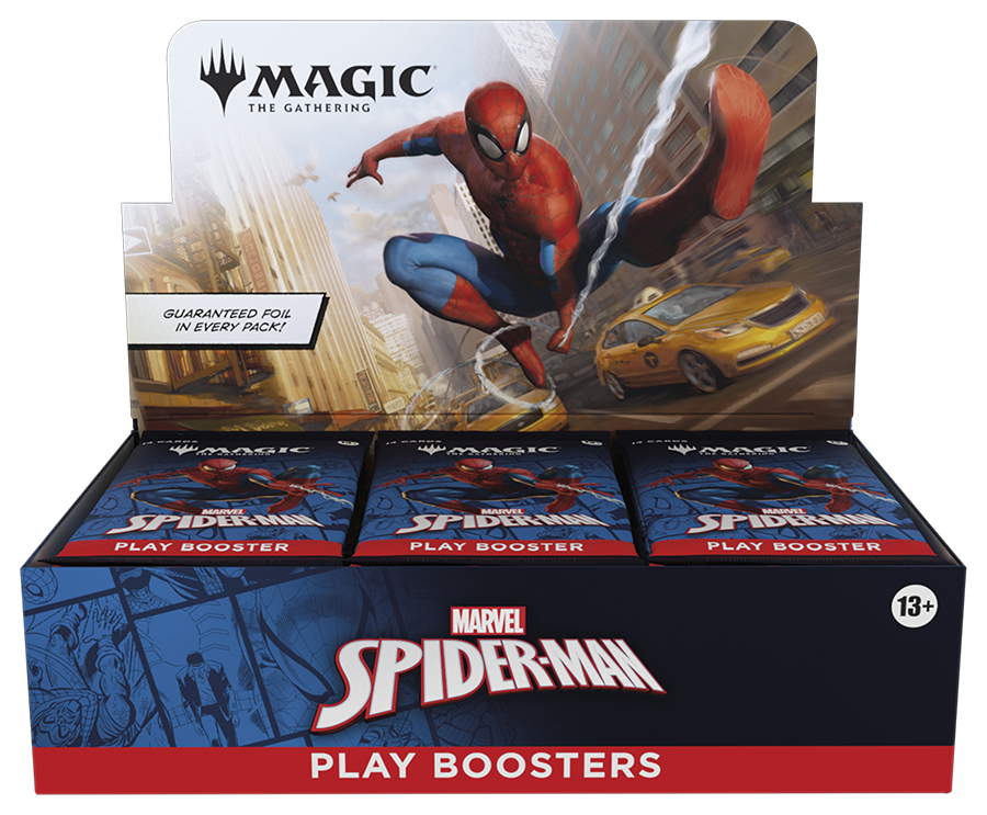 Marvel's Spider-Man Play Booster Display