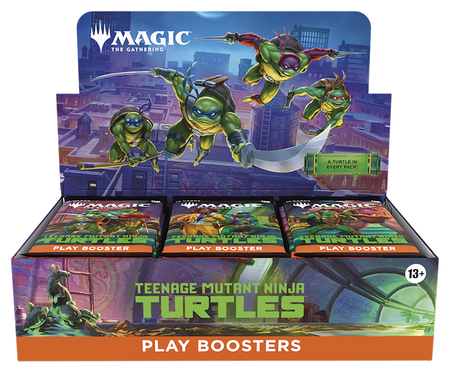 Magic: The Gathering | Teenage Mutant Ninja Turtles Play Booster Display
